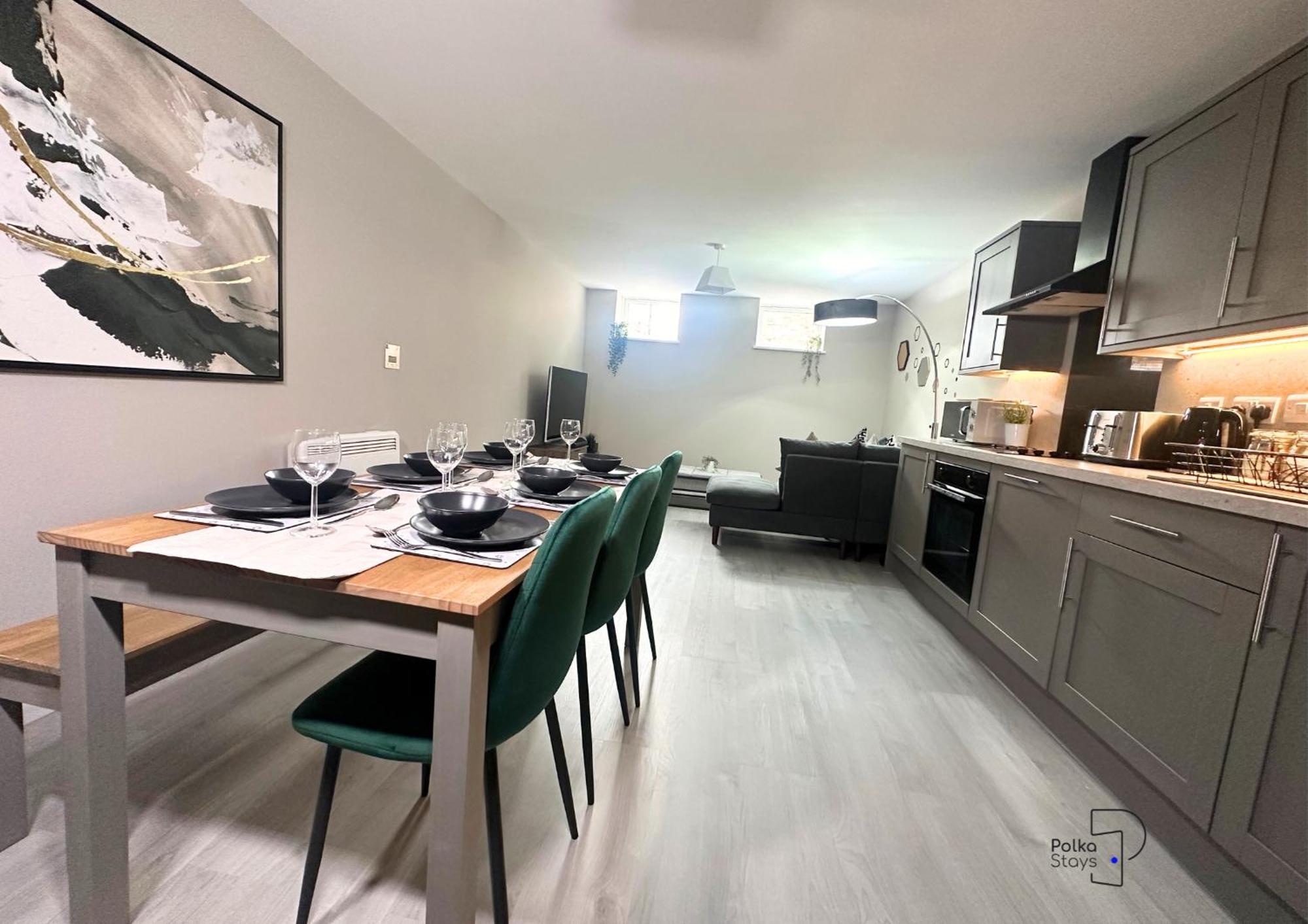 Hanley, Stoke - Modern Spacious Apartments By Polkastays מראה חיצוני תמונה