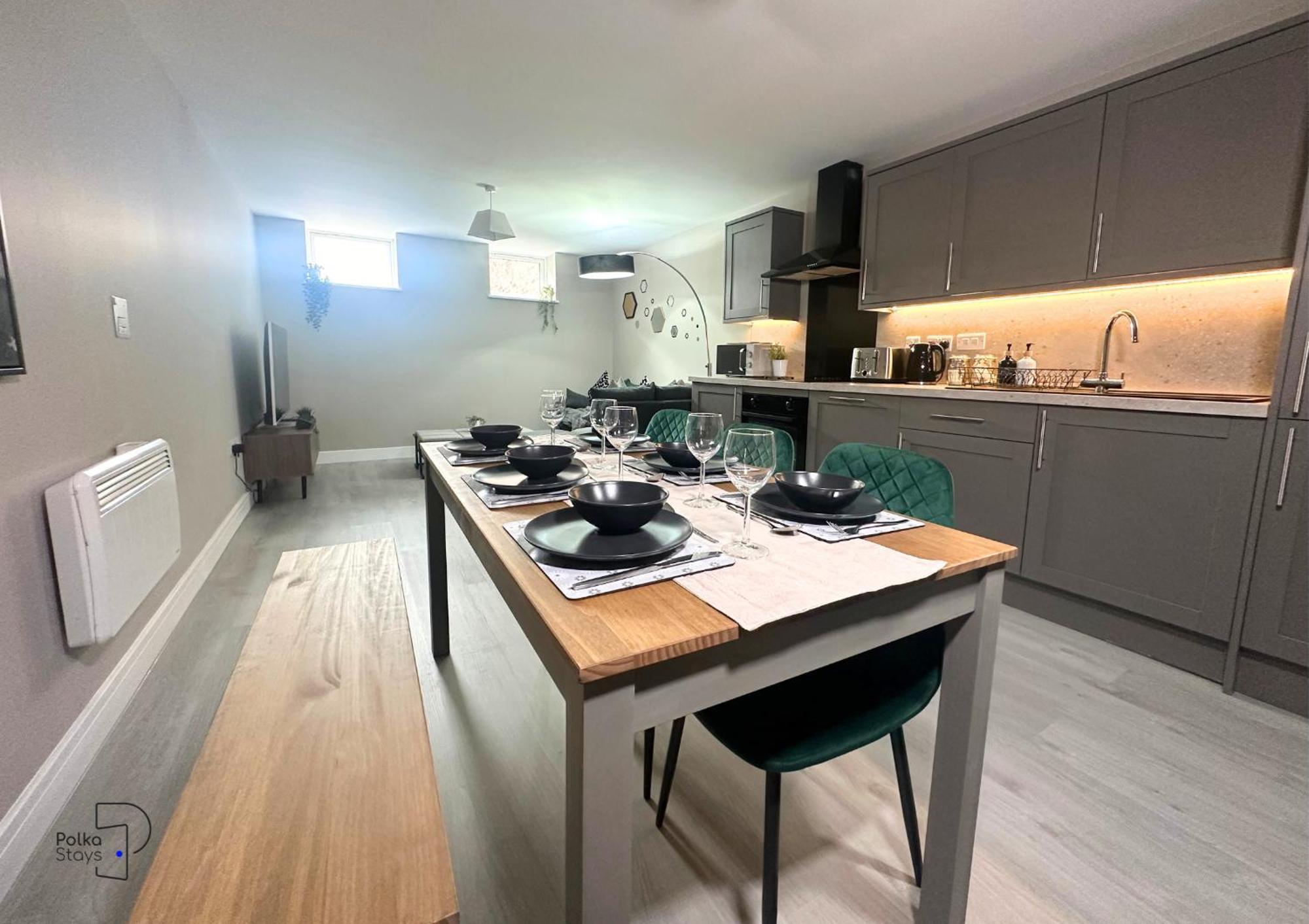Hanley, Stoke - Modern Spacious Apartments By Polkastays מראה חיצוני תמונה